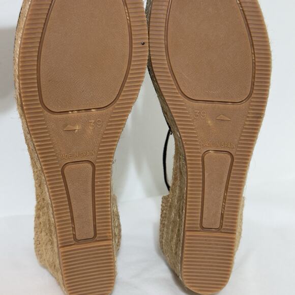 Viscata Women Formiga Canvas Wedges Sandal in Navy Size 39/US 8 - Picture 8 of 8